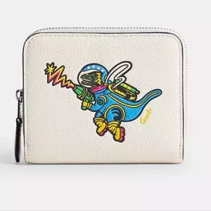 SOLD Coach cosmic coach billfold wallet with Rexy